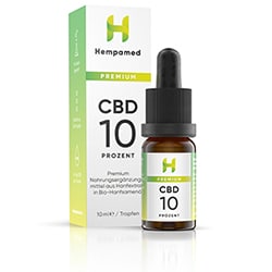 cbd öl gegen schmerzen testsieger hempamed