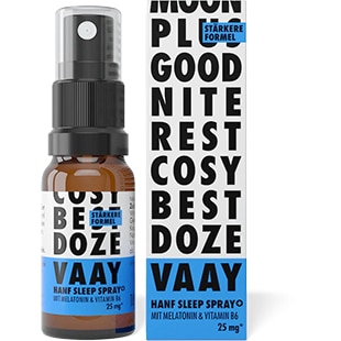 VAAY CBD Melatonin Hanf Sleep Spray