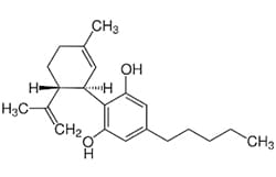 CBD Strukturformel