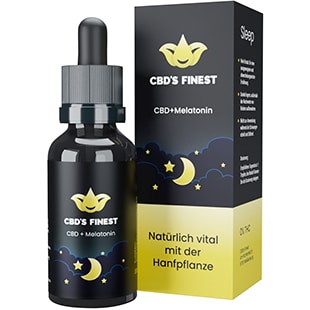 cbdsfinest cbd melatonin schlaftropfen